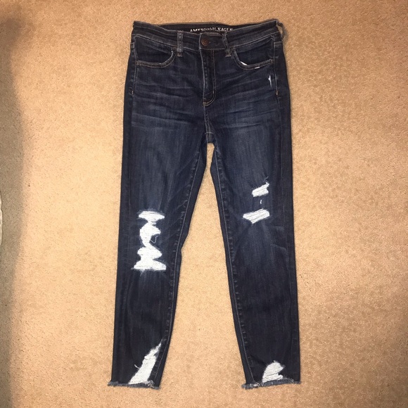 American Eagle Outfitters Denim - Hi-Rise Cropped Jeggings